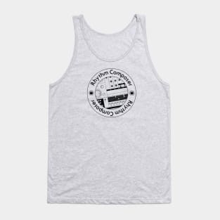 808 Drum Machine Graphic: Rhythm Composer Tank Top